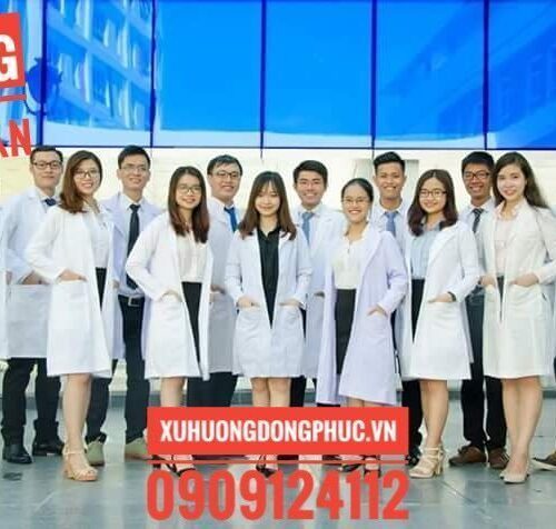 Áo blouse bác sĩ, nhân viên y tế, nhân viên nails spa, sinh viên y, áo phòng thí nghiệm, xét nghiệm y tế
