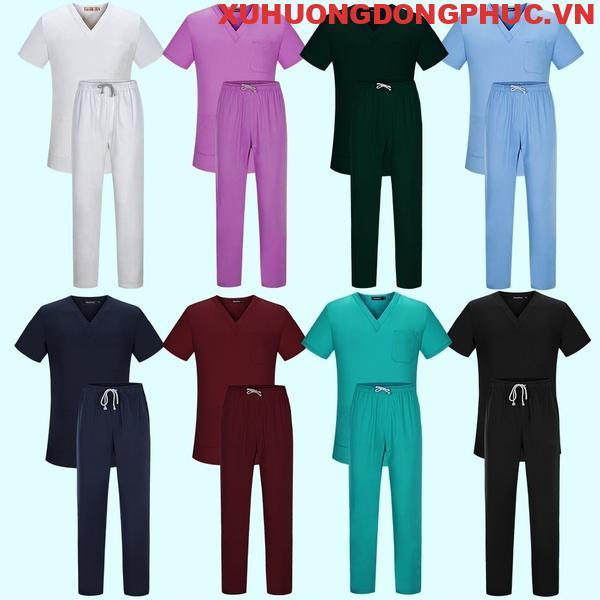 Quy định quần áo phòng mổ scrubs và cách bảo quản đúng cách Xu Hướng Đồng Phục - Hotline 0909124112 scrubs ao blouse bac si phong lab